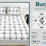 Luxury-White-Grey-Printed 95x108