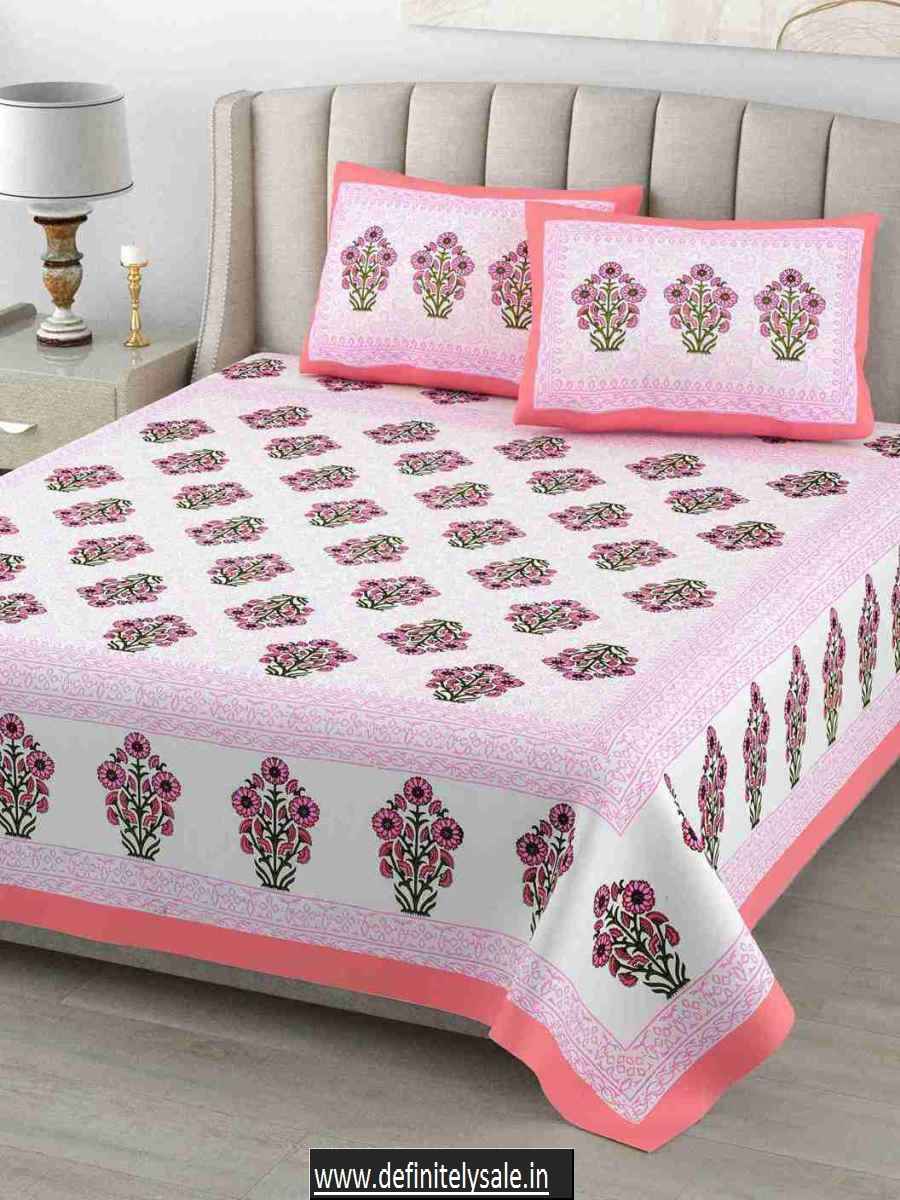 queen-size-double-bedsheet-baby-pink
