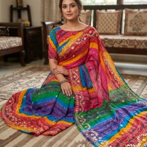 Gotta Patti Saree for Women – Traditional Indian Ethnic Wear
